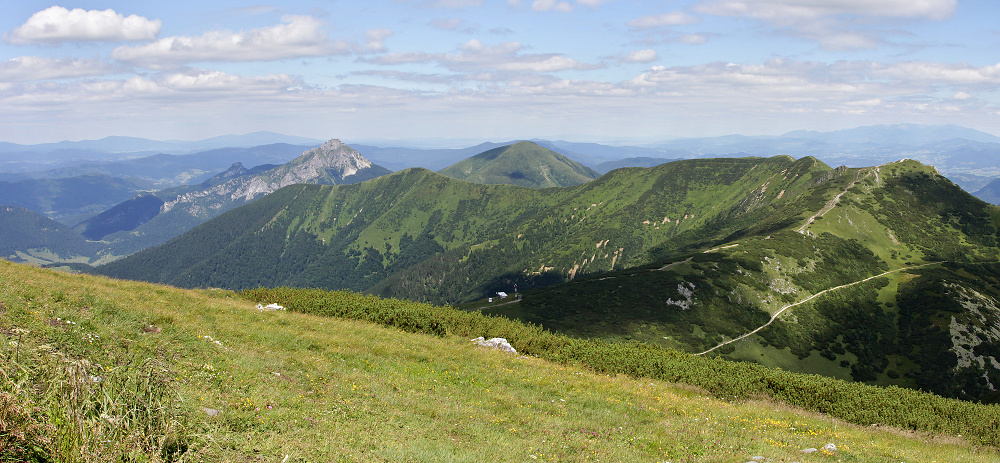 26 Panorama z Velkého Kriváně